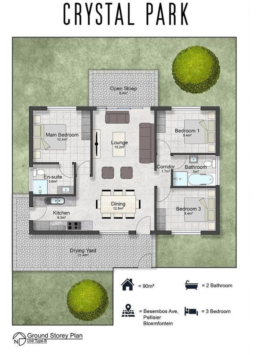 3 Bedroom Property for Sale in Pellissier Free State